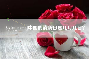 和县中国的消防日是几月几日？