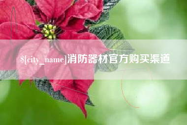 和县消防器材官方购买渠道