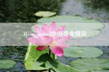 和县中国夺金情况