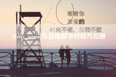 和县九宫格数字对应方位图