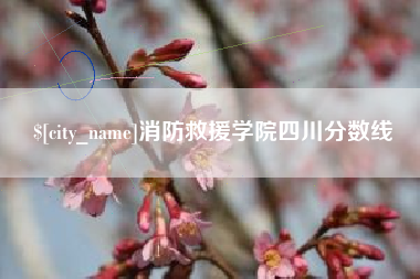 和县消防救援学院四川分数线