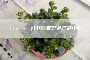 和县中国消防产品信息中心