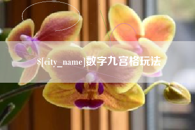 和县数字九宫格玩法