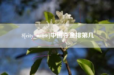 和县中国夺金排第几