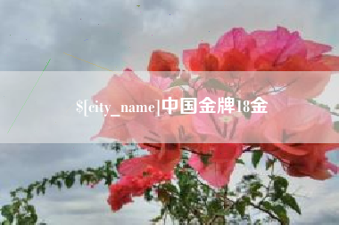 和县中国金牌18金