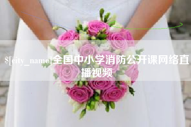 和县全国中小学消防公开课网络直播视频