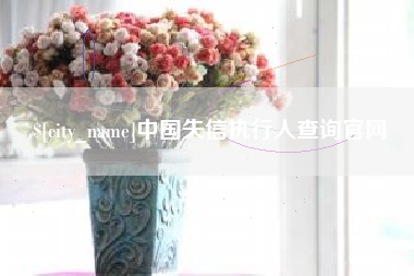 和县中国失信执行人查询官网