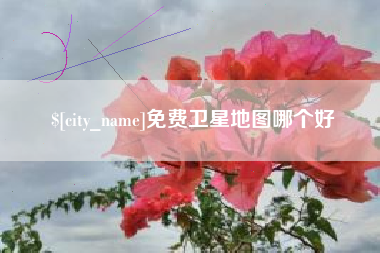 和县免费卫星地图哪个好