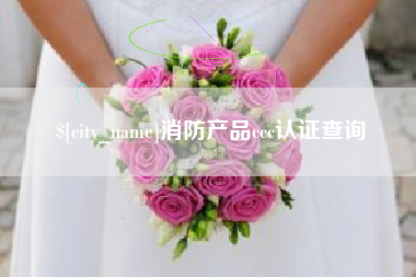 和县消防产品ccc认证查询