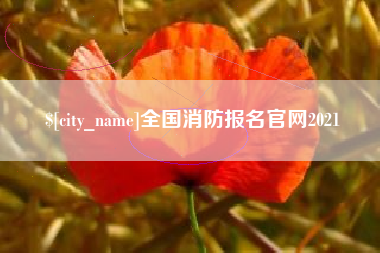 和县全国消防报名官网2021